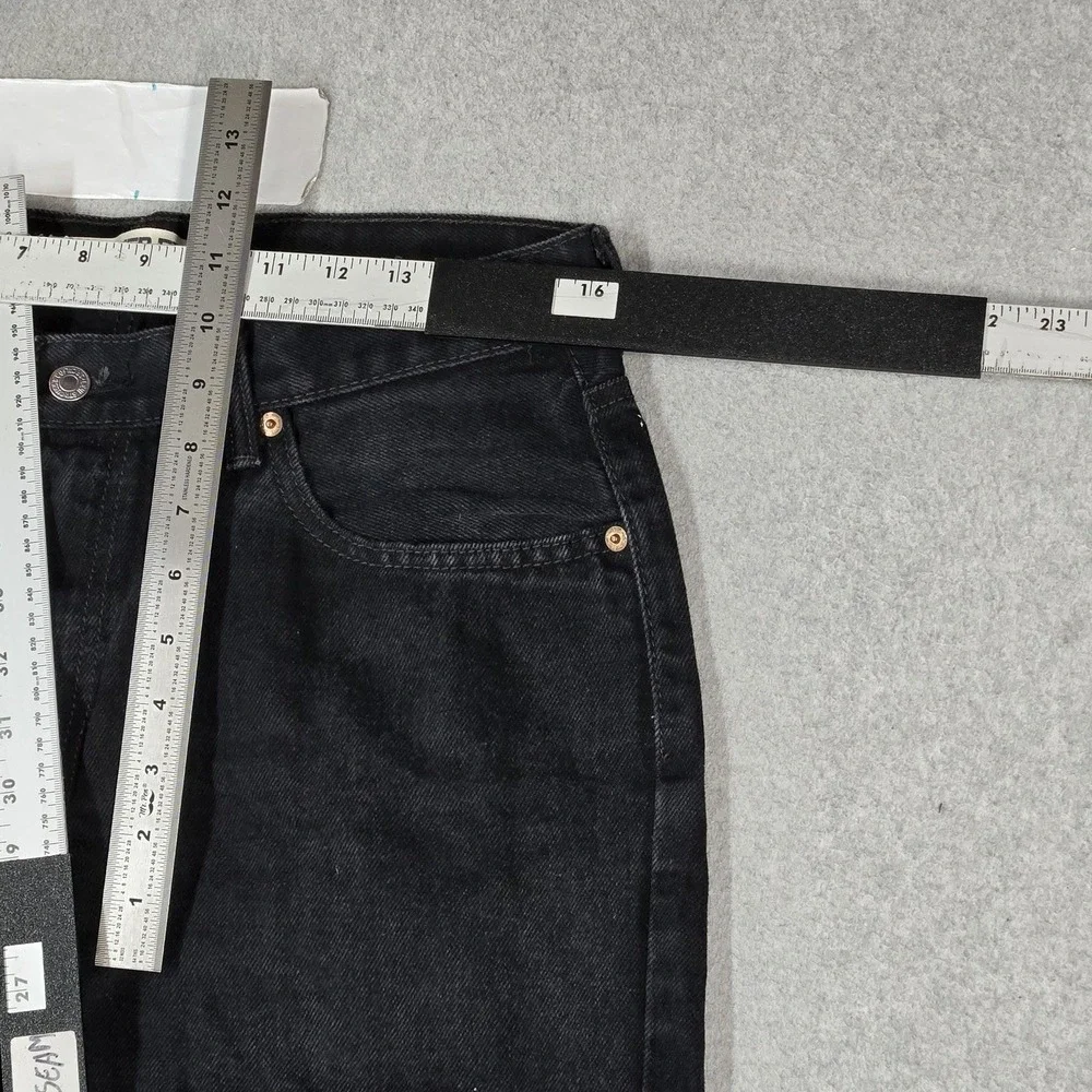 Levi's 550 Men Jeans 34X30 Black Denim Relaxed Fit Straight Baggy Y2K